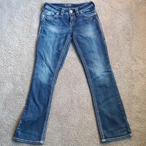 Silver jeans